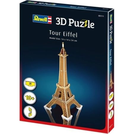 REVELL - MINI PUZZLE 3D TOUR EIFFEL