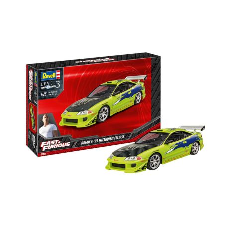 REVELL - MAQUETTE FAST AND FURIOUS 1995 MITSUBISHI ECLIPSE