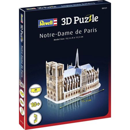 REVELL - MINI PUZZLE 3D NOTRE-DAME DE PARIS