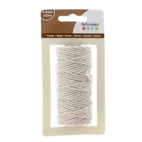 COTON MACRAME 2,5MM x 25M