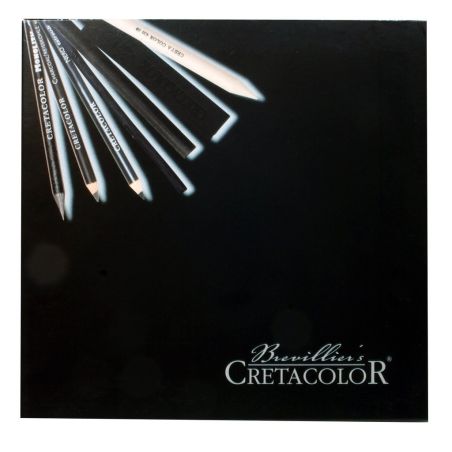 CRETACOLOR - COFFRET BLACK BOX - CRAYONS DE DESSIN ET ESQUISSE