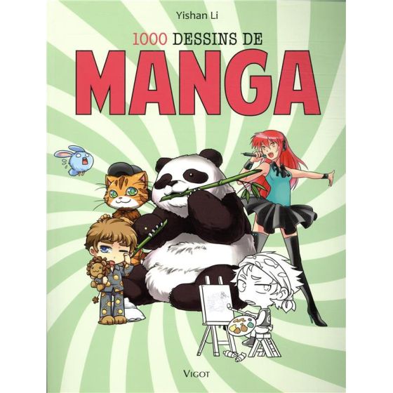 1000 DESSINS DE MANGAS (YISHAN LI ) IM#6253