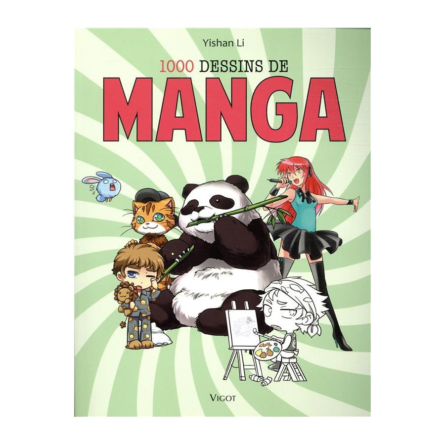 1000 DESSINS DE MANGAS (YISHAN LI ) IM#6253