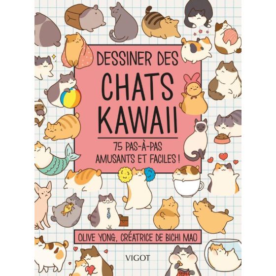 DESSINER DES PETITS CHATS KAWAIS (YONG) IM#6262