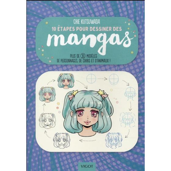 10 ETAPES POUR DESSINER LES MANGAS (KUTSUWADA) IM#6270