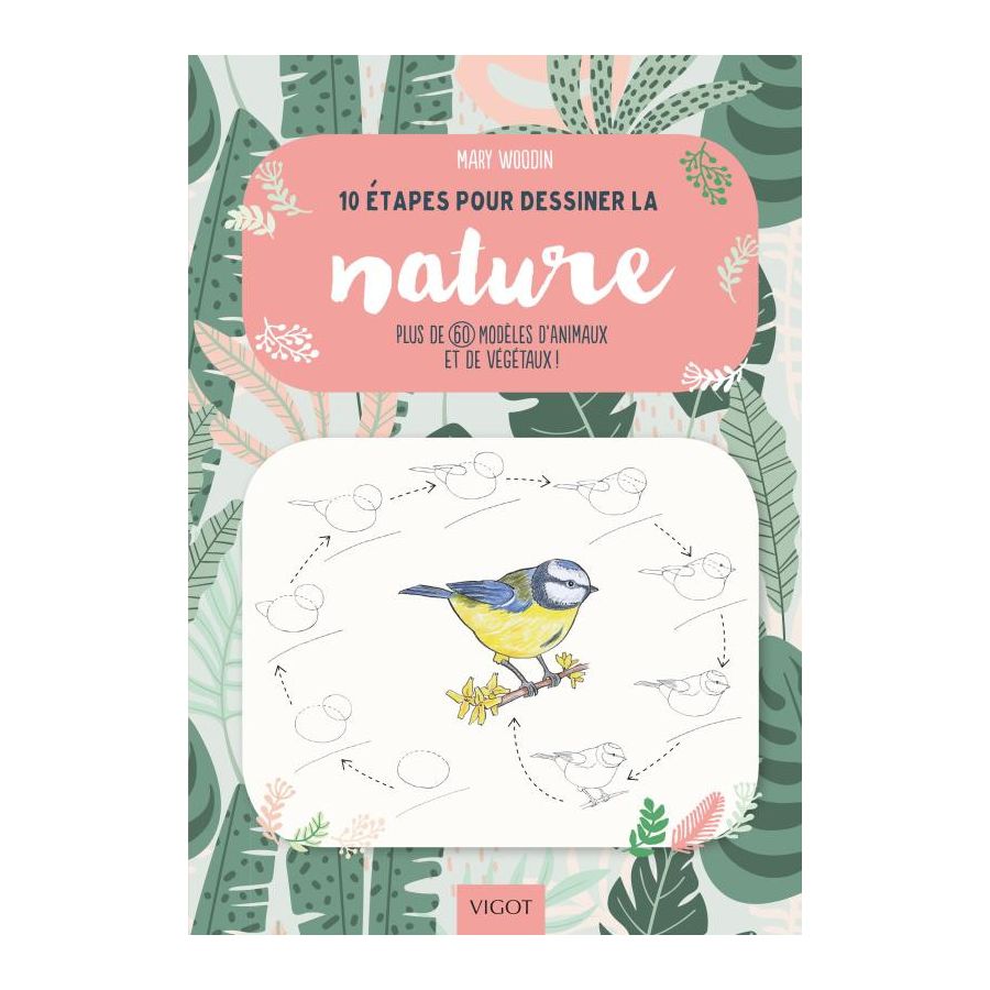 10 ETAPES POUR DESSINER LA NATURE (KILGOUR) IM#6272