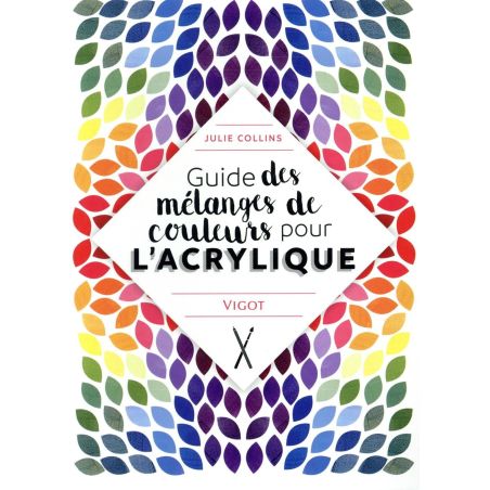 GUIDE DES MELANGES DE COULEURSPOUR L'ACRYLIQUE (JULIE COLLINS)