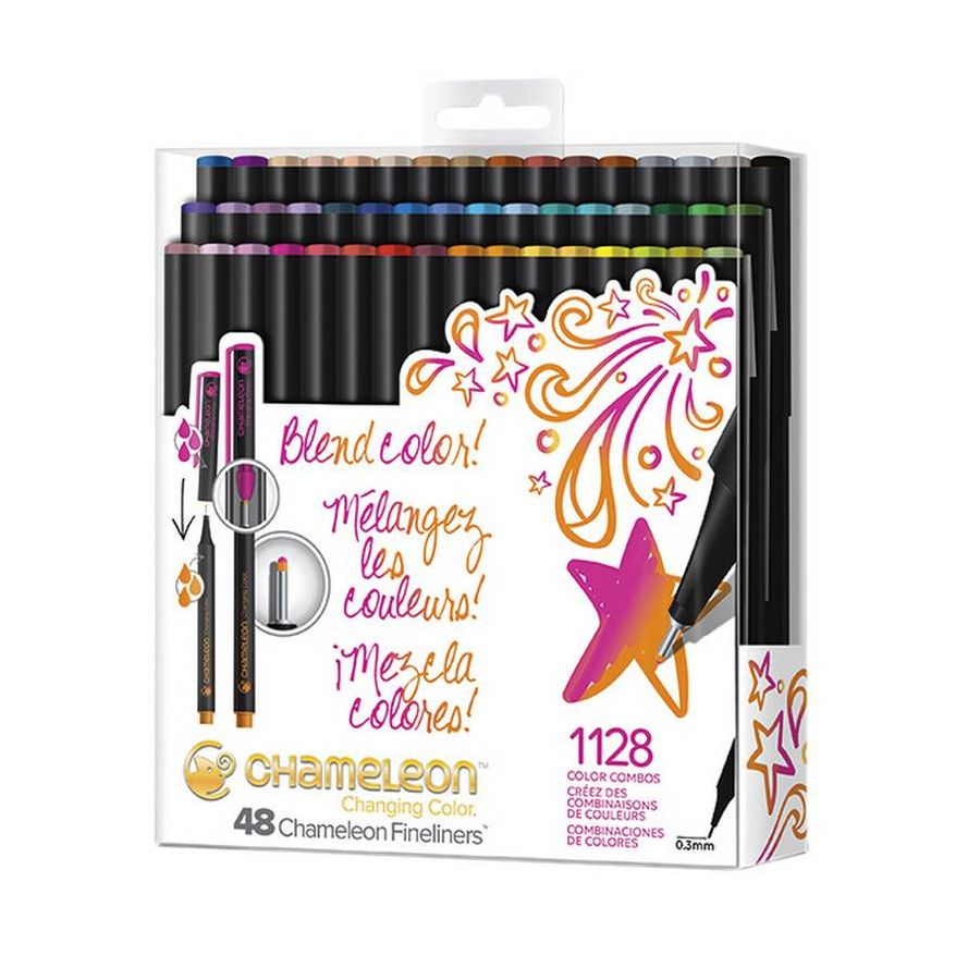 PACK DE 24 CHAMELEON FINELINER - BRILLANT 