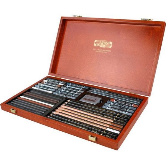 COFFRET BOIS BEAUX-ARTS...