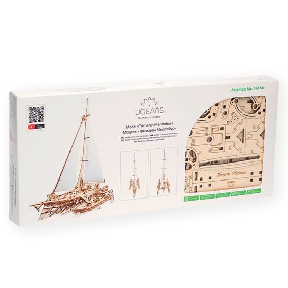 UGEARS MODELE MECANIQUE TRIMARAN MERIHOBUS IM#6428