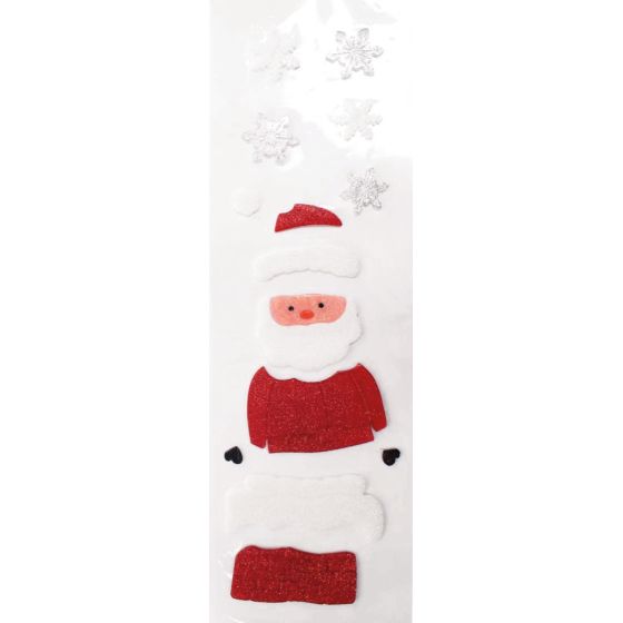 PERE NOEL GELLY VITROSTATIQUE 14 FORMES PLANCHE 49,5X13CM IM#6531