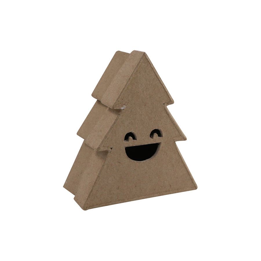 BOITE SAPIN SOURIRE S-KRAFT IM#6538