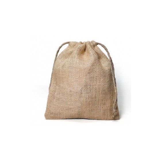 SAC TOILE DE JUTE 18X21CM IM#6577