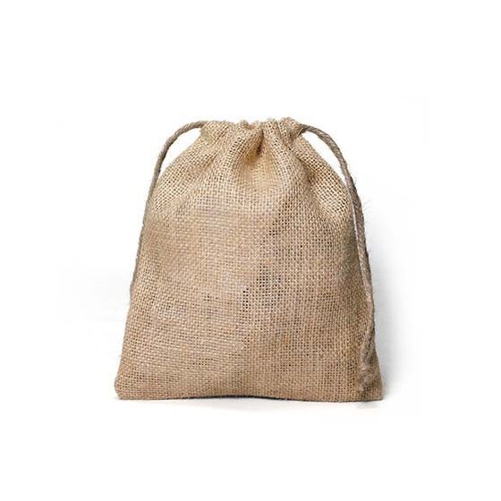 SAC TOILE DE JUTE 24X29CM IM#6578