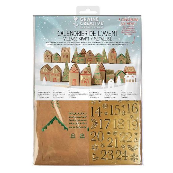 CALENDRIER DE L'AVENT VILLAGE IM#6582