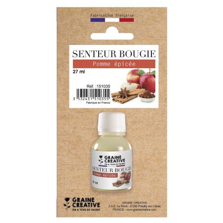 SKIN SENTEUR BOUGIE POMME EPICEE 27 ML