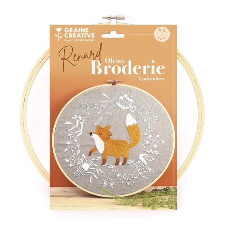 KIT BRODERIE RENARD 280 X 290 X 20 MM