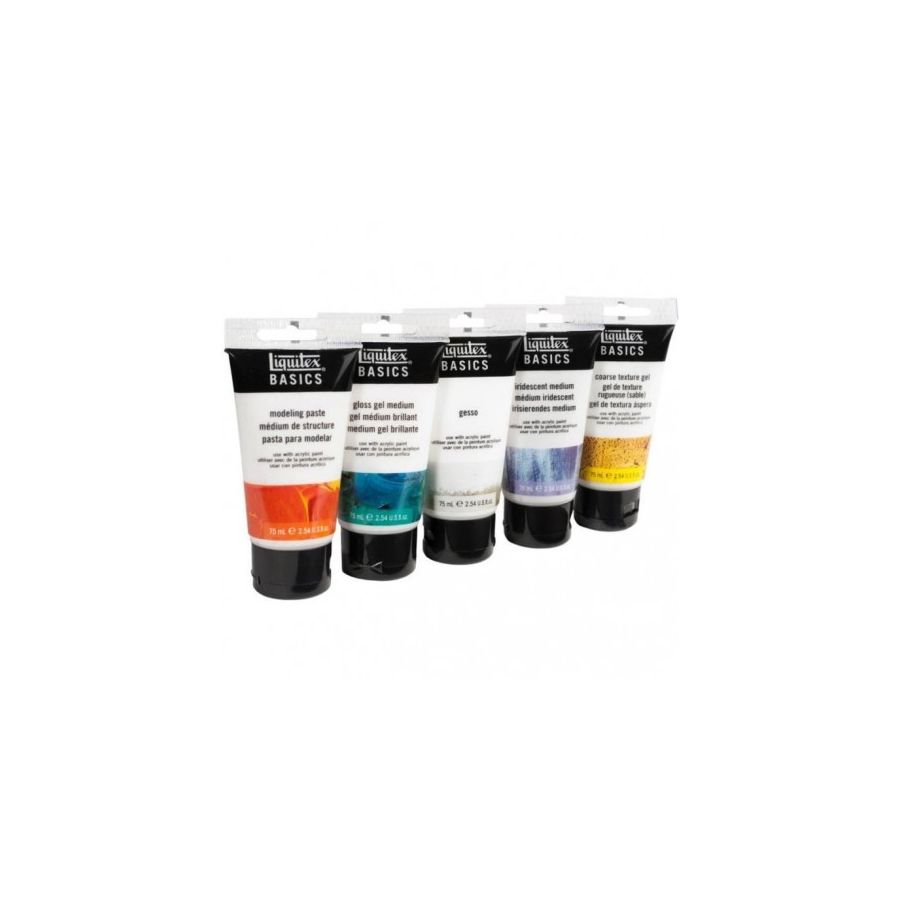 SET 5 BASICS MEDIUMS 75ML      