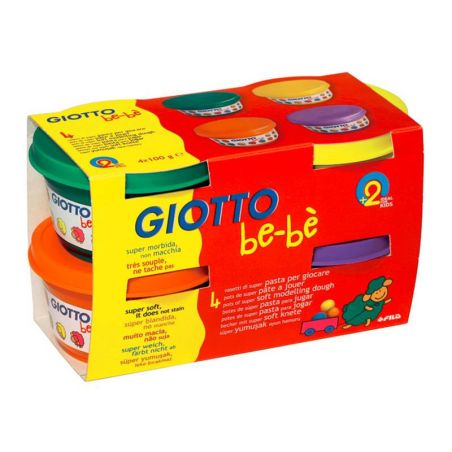 PATE A JOUER 4X100G GIOTTO BE-BE