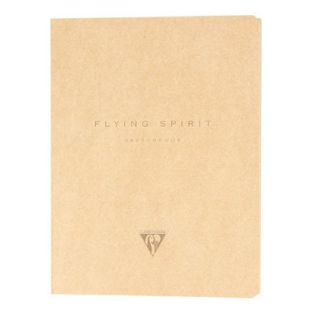 FLYING SPIRIT CARNET COUSU 16X21 KRAFT 120P