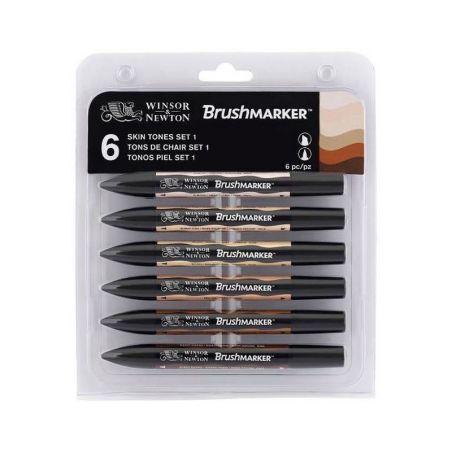 SET 6 BRUSHMARKER TONS CHAIR WINSOR & NEWTON