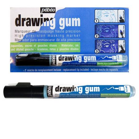 MARQUEUR DRAWING GUM POINTE 0,7MM PEBEO