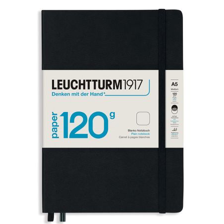 CARNET DE NOTES PAGES BLANCHES LEUCHTTURM1917 MEDIUM A5 EDITION 120G 203 PAGES