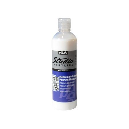 MEDIUM DE LISSAGE POURING STUDIO ACRYLICS 500ML PEBEO