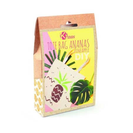 KIT CUSTOMISATION TOTE BAG ANANAS