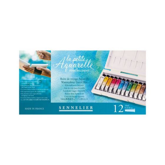 LA PETITE AQUARELLE BOITE  12 TUBES FINE    