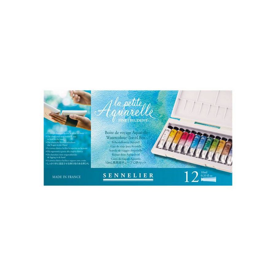 LA PETITE AQUARELLE BOITE  12 TUBES FINE    