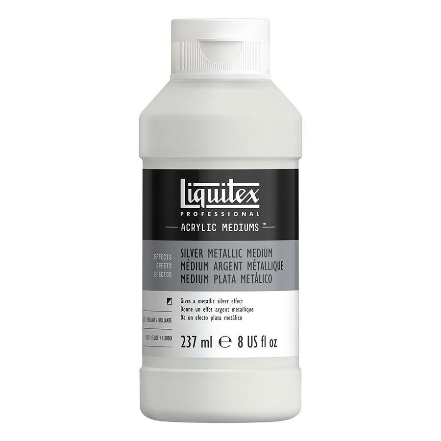 MEDIUM EFFET METALLIQUE 237ML LIQUITEX Couleur:ARGENTIM#8698