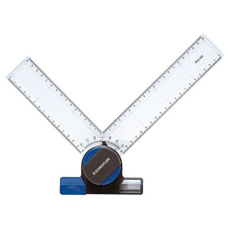 EQUERRE PIVOTANTE POUR PLANCHE A DESSIN MARS STAEDTLER A4 ET A3