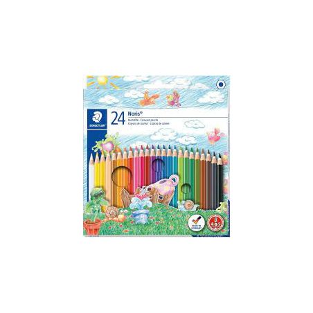 ETUI DE 24 CRAYONS DE COULEURS NORIS CLUB STAEDTLER