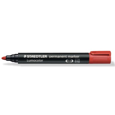 MARQUEUR PERMANENT 352 POINTE OGIVE LUMICOLOR NOIR STAEDTLER