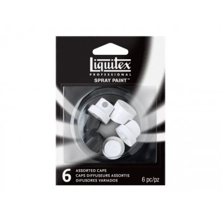 LOT DE 6 BUSES ASSORTIS LIQUITEX