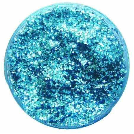 GEL A PAILLETTES BLEU CIEL 12ML SNAZAROO