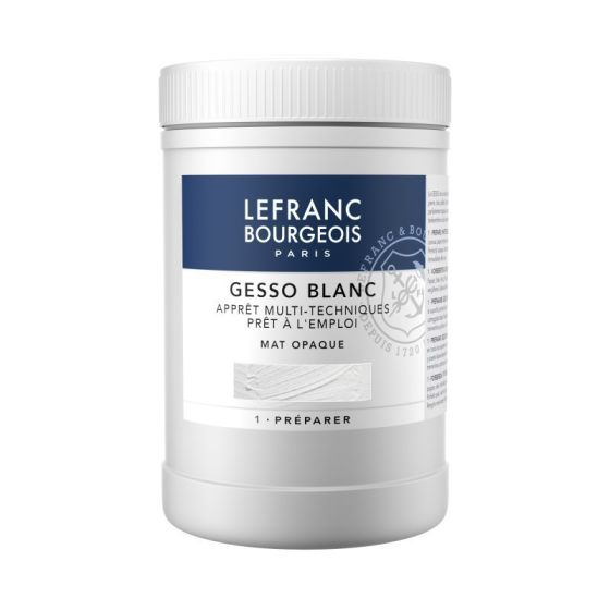 GESSO LB POT 500ML BLANC MAT  OPAQUE IM#8906