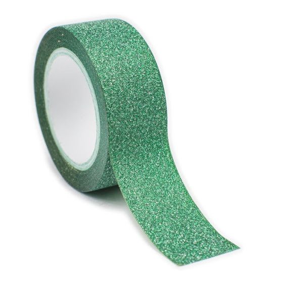 PAPER TAPE PAILLETE VERT IM#893