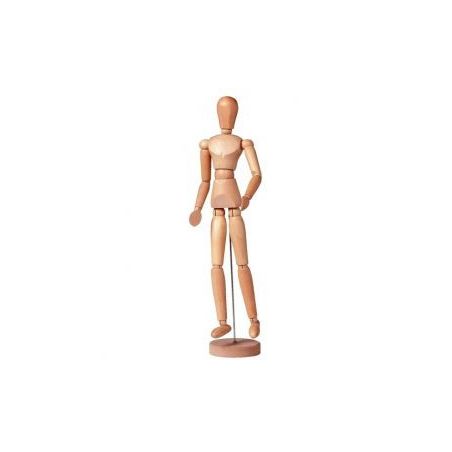 MINI MANNEQUIN HUMAIN EN BOIS 12CM LEFRANC BOURGEOIS