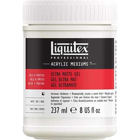 MEDIUM GEL ULTRA MAT 237ML LIQUITEX