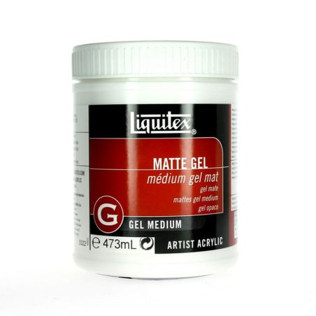 MEDIUM GEL MAT 473ML LIQUITEX