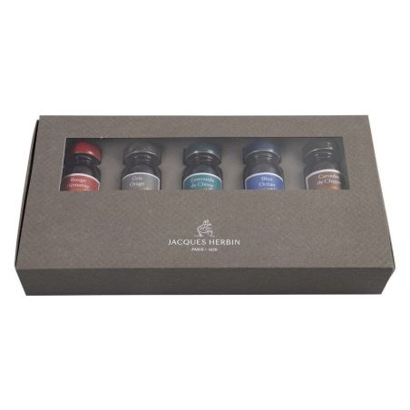 COFFRET 5 FLACONS 10ML D'ENCRE 1670