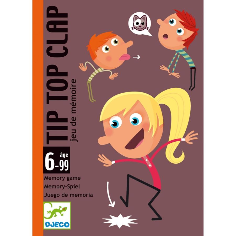 JEU DE CARTES - TIP TOP CLAP - DJECO IM#9091