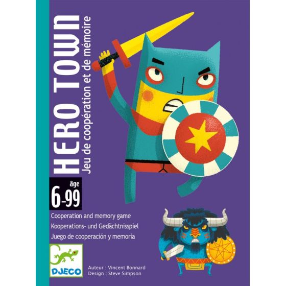 JEU DE CARTES - HERO TOWN - DJECO IM#9092