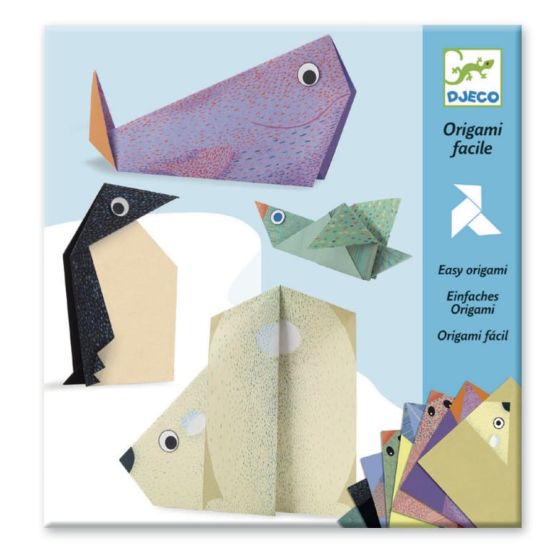 ORIGAMI - ANIMAUX POLAIRES - DJECO IM#9096