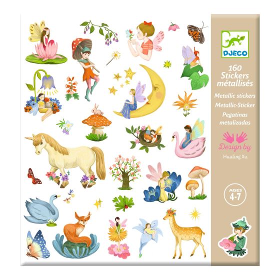 STICKERS TEXTURES - FANTASY - DJECO IM#9108