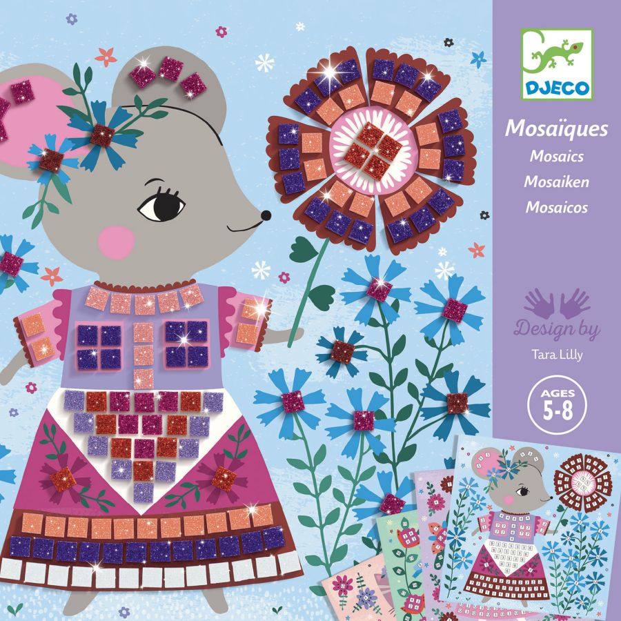 COFFRETS MOSAIQUES - LOVELY PETS - DJECO IM#9144