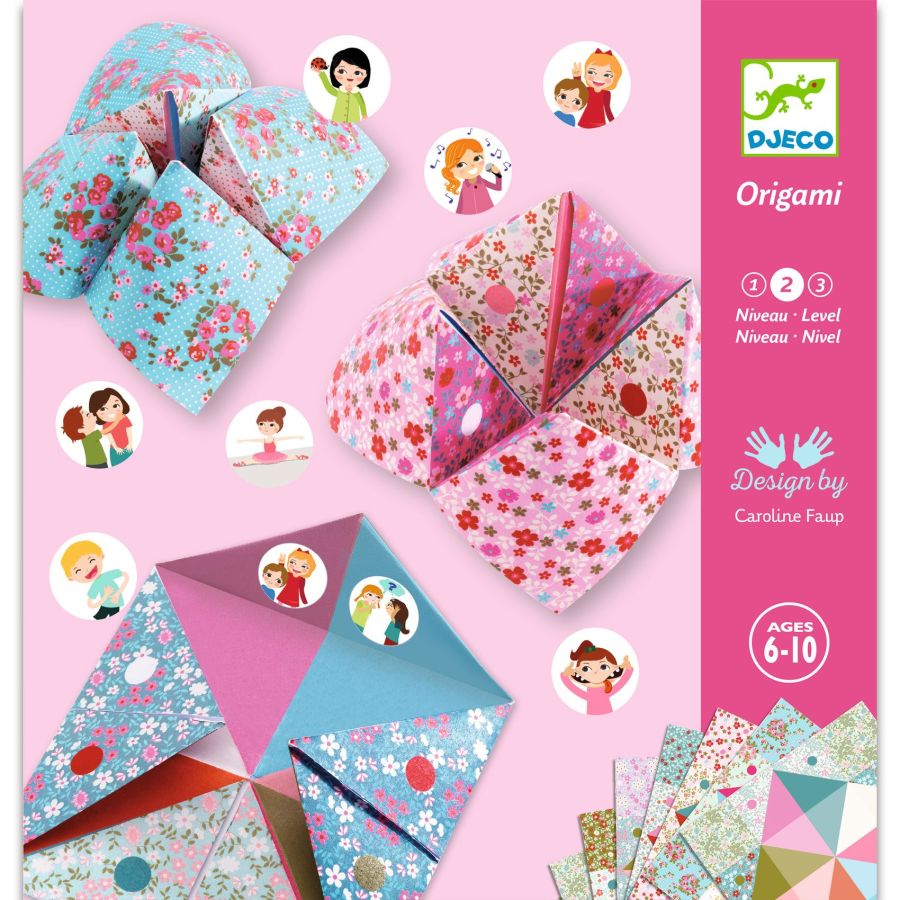 ORIGAMI - COCOTTES A GAGES - FLEURS - DJECO IM#9147