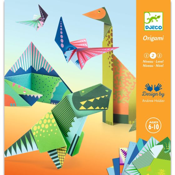 ORIGAMI - DINOSAURES - DJECO IM#9148